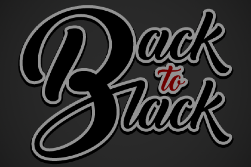 Free Back To Black Font By Thehungryjpeg Thehungryjpeg Com
