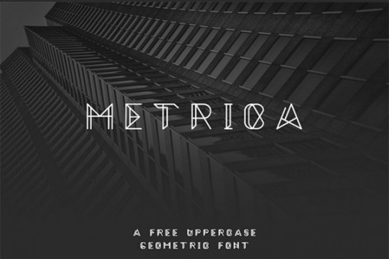 Free Metrica Font By Thehungryjpeg Thehungryjpeg Com