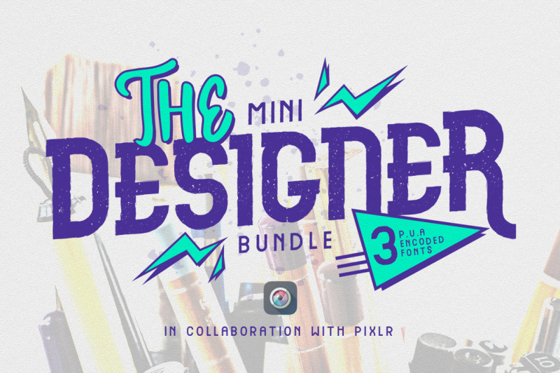 The Mini Designer Bundle By Thehungryjpeg Thehungryjpeg Com