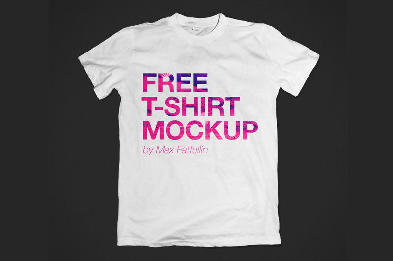 Free pdf t shirt mockup