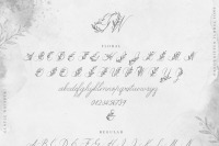 Free Gentle Whisper Floral Font By Thehungryjpeg Thehungryjpeg Com