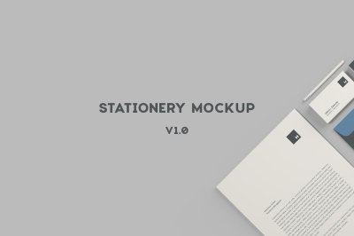 FREE Stationery mockup