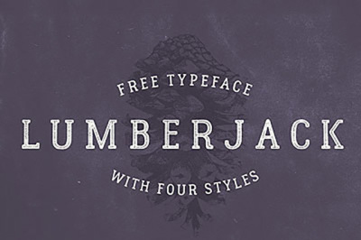 FREE Lumberjack Font