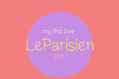 FREE Parisien font