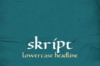 FREE skript Typeface