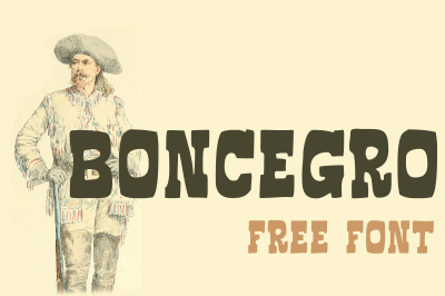 FREE Boncegro Font