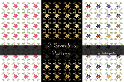 3 Seamless Patterns