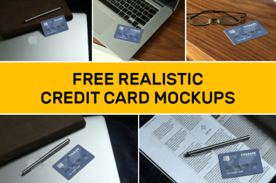 FREE Credit Card Mockups