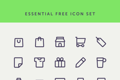 FREE Essential Icons Set