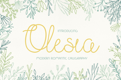 FREE Olesia Font
