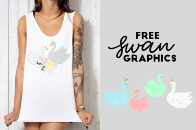 FREE Swans Graphics