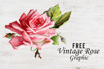 FREE Vintage Rose