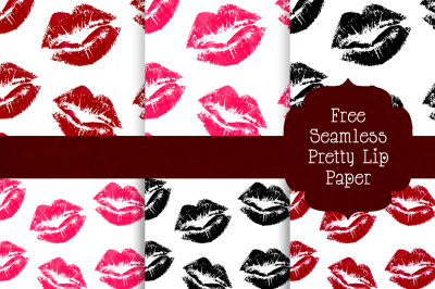 FREE Seamless Pretty Lip Paper