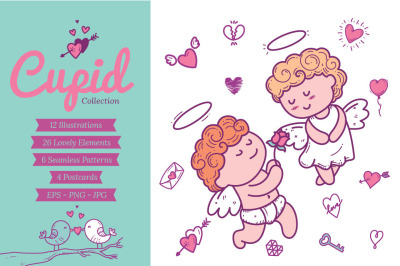 Free Love &amp; Cupid Clipart Collection