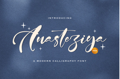 FREE Anasteziya - Calligraphy Font