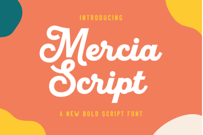 FREE Mercia Script Font