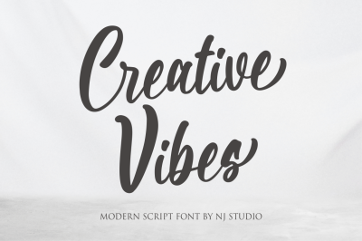 FREE Creative Vibes Font