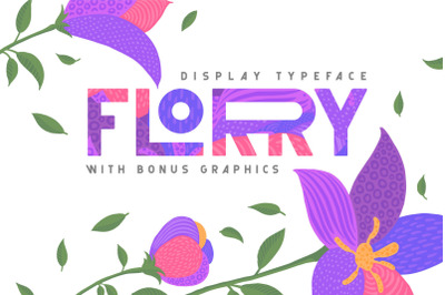 FREE Florry Font and Illustrations