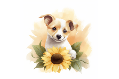 FREE Sunflower Puppy