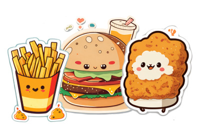 FREE Fast Food Stickers
