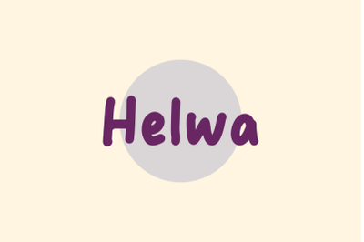 FREE Helwa Font