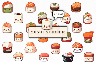 FREE Sushi Sticker