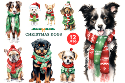 FREE Christmas Dogs