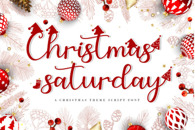FREE Christmas Saturday Font