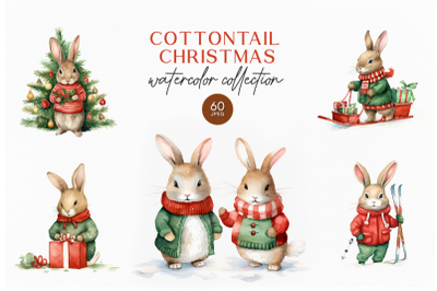 FREE Christmas Cottontail