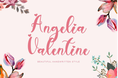 FREE Angelia Valentine Font