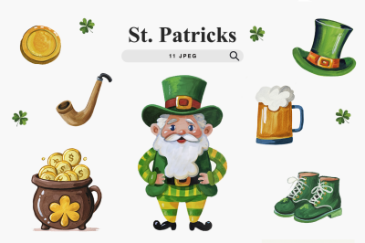 FREE St. Patricks illustrations