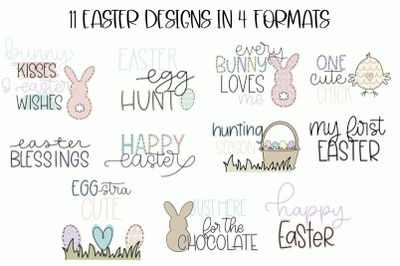 Cute Easter SVG Bundle