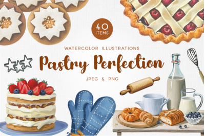 FREE Pastry Perfection Illustration