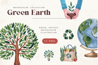 FREE Green Earth Clipart