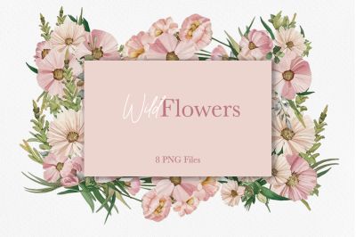 FREE Wild Flowers Illustration