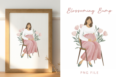 FREE Blossoming Bump Illustration