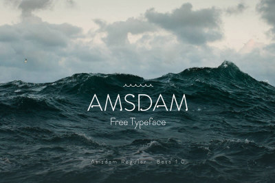 FREE Amsdam Typeface