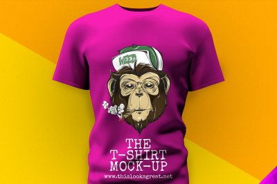 FREE 3D T-shirt Mockup