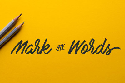 FREE Mark My Words Font