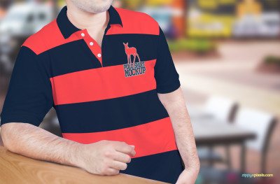 Download Polo Shirt Mockup Psd Front And Back Yellow Images