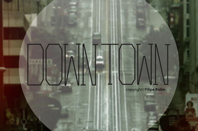 FREE Font: Downtown Typeface