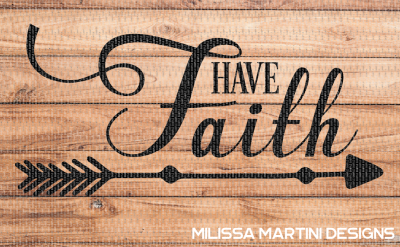 Free SVG File: Have Faith