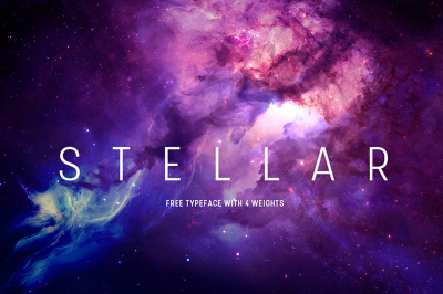 Free Font: Stellar Typeface