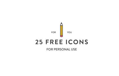 25x Editable Icons