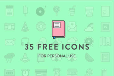 35 Bright Icons