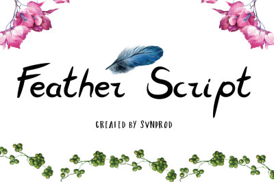 Free Font: Feather Script