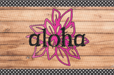 Free SVG File: Aloha