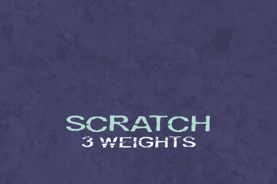 FREE LRC type- Scratch Font