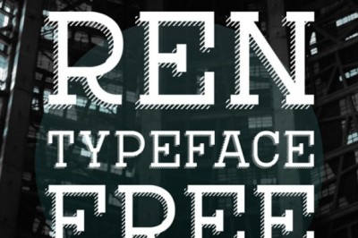 FREE Ren typeface