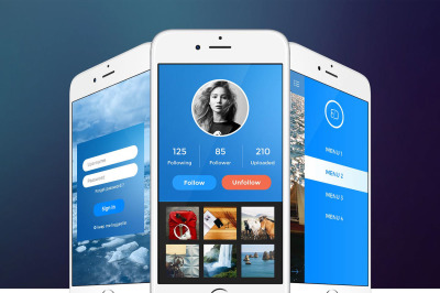 FREE iPhone 6 UI kit